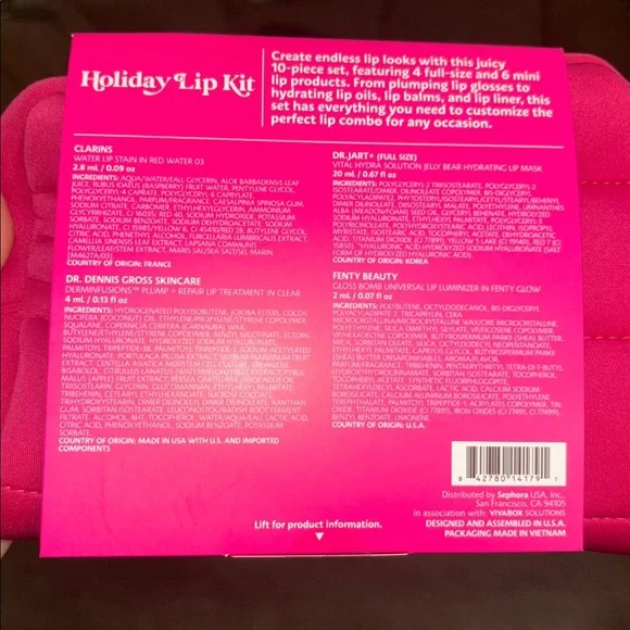 Sephora Holiday Lip Kit - Picture 2 of 2